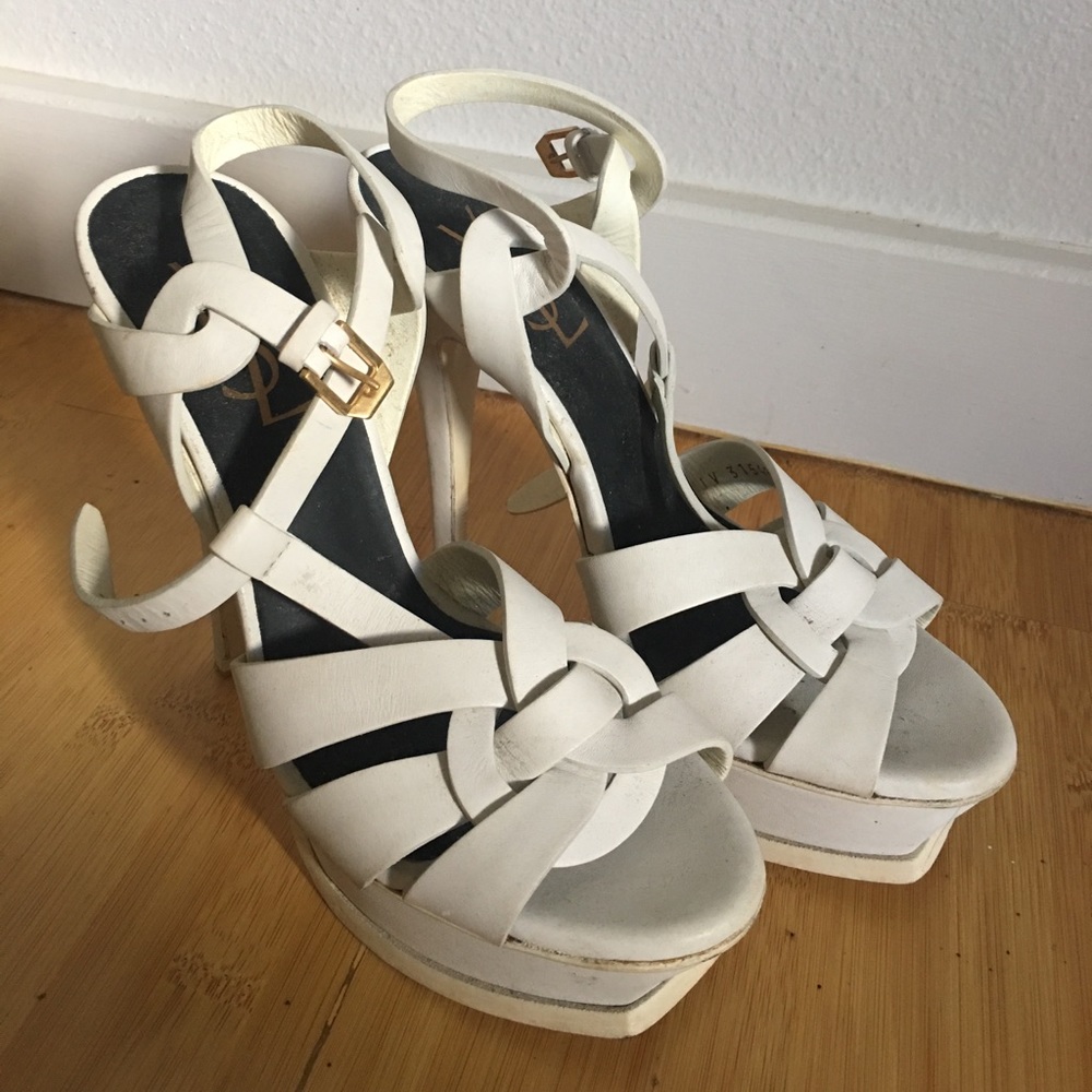 Creamy Dream YSL Heels